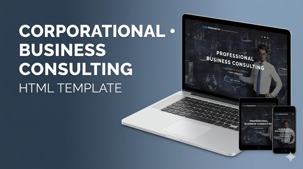 CorpoRational - Multipurpose Business Landing Page Template