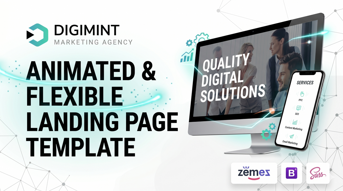 Digimint — Ready-to-Launch Agency Template