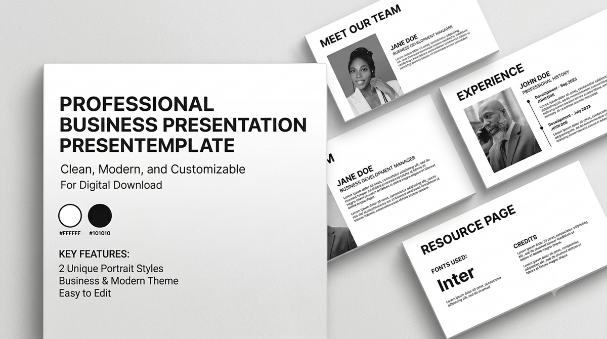 Professional Business Development Manager Portfolio