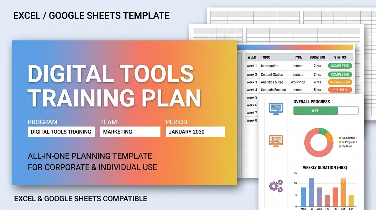 Dynamic Training Plan Sheet