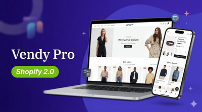 Vendy Pro - Fashion & Multipurpose Shopify 2.0 Theme mobile preview