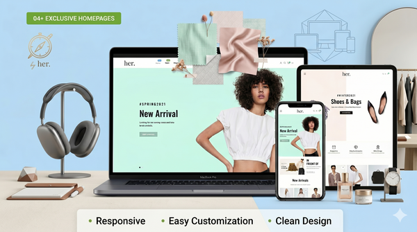 Responsive Fashion Shopify Theme for Online Stores