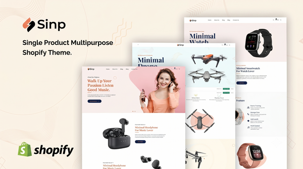Sinp | Multipurpose Single Product Shopify Theme