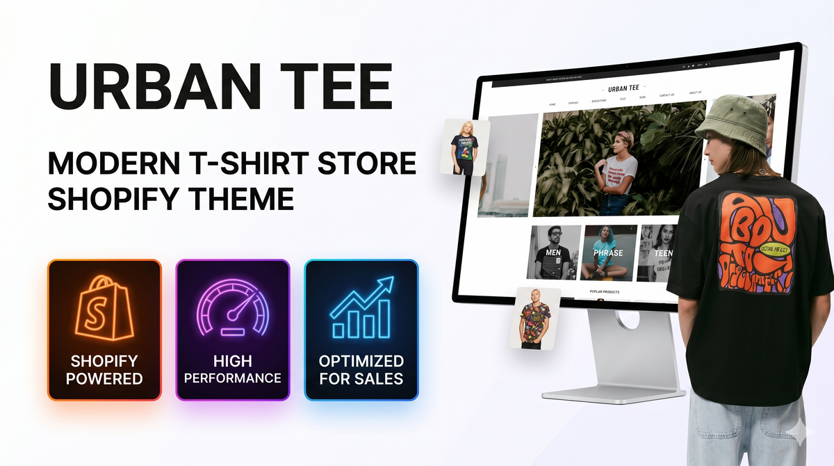 High-Converting T-Shirt & Apparel Shopify Theme