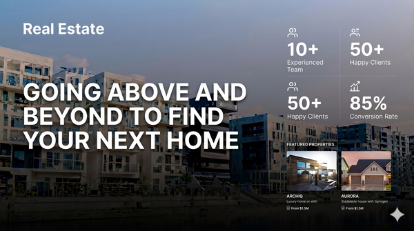 Commercial Real Estate HTML Landing Page Template
