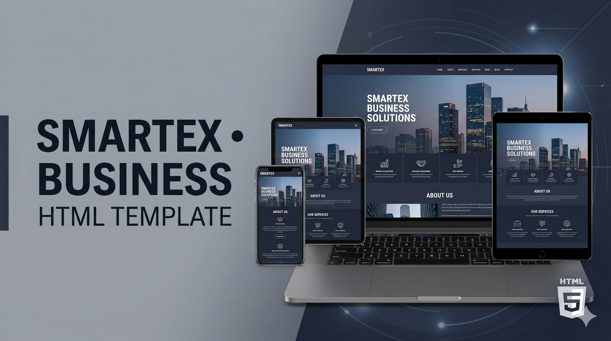 Smartex - Multipurpose Business HTML5 Landing Page