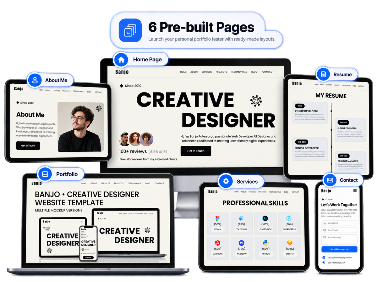 Pre-built Pages