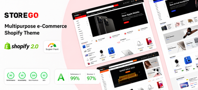 Electronics & Gadget Ready-to-Launch Shopify Stores Theme