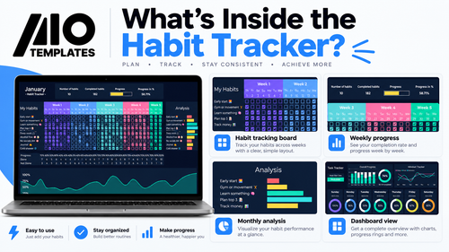 Habit Tracker: Build Better Habits and Stay Consistent Every Day