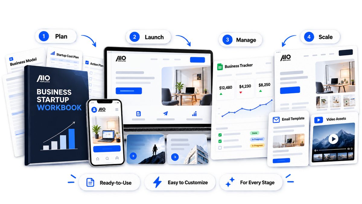 All-In-One Templates For Start Up