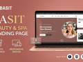 Basit | Ready-to-Use Beauty Salon Landing Page