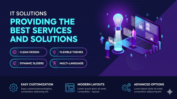 Flex-IT — Responsive HTML5 IT & Business Landing Page