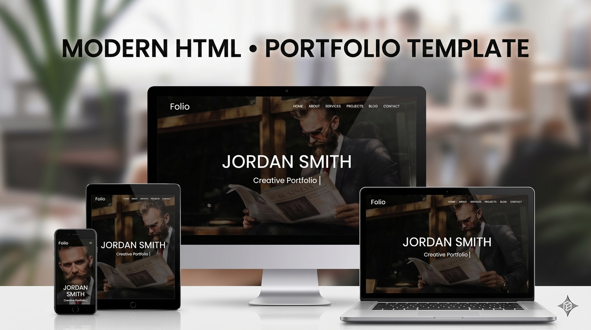 DevPort - Clean and Responsive Portfolio HTML Template