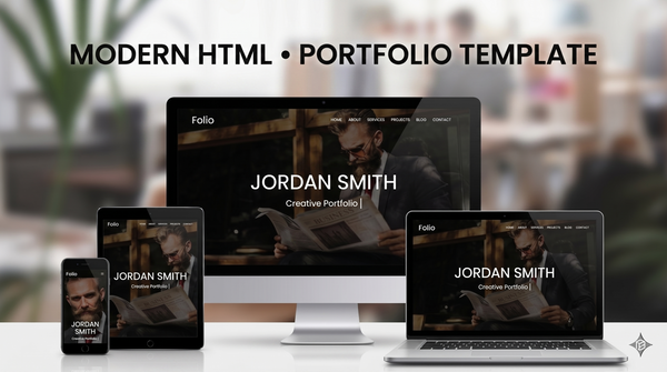 DevPort - Clean and Responsive Portfolio HTML Template