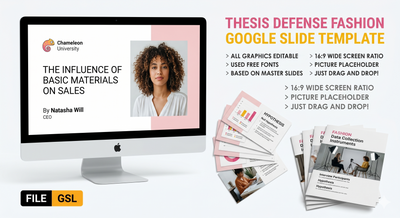 Fashion Thesis Defense Presentation Google Slides