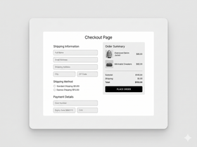 Checkout Page