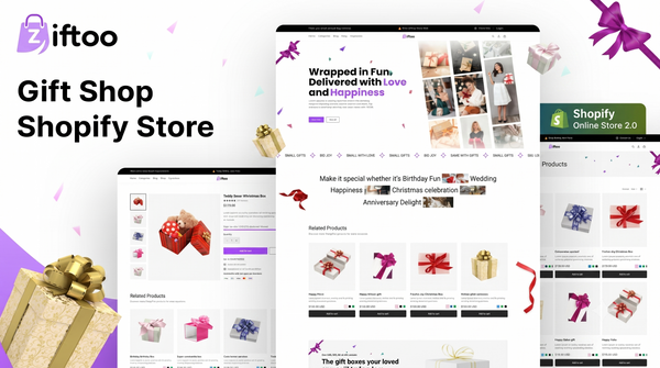 Ziftoo | Gift Store Shopify Theme For Decor & Celebrations (OS 2.0)