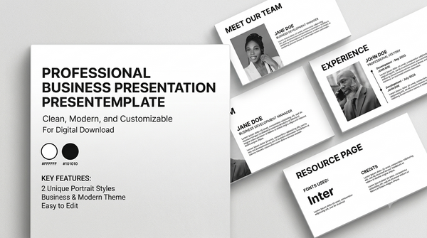 Professional Business Development Manager Portfolio