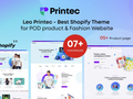 Leo Printec | Shopify Theme For Print On Demand & Fashion Apparel Store