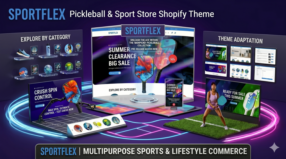High-Converting Pickleball OS 2.0 Shopify Store live preview