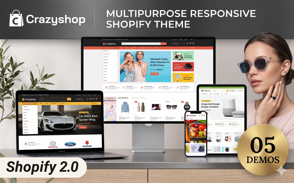 Multipurpose Shopify 2.0 Theme – Build, Customize, and Launch Faster live preview