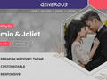 Generous: Fully-Responsive Wedding Planning Page