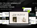 Ready-to-Use Minimalist Multi-Purpose WordPress Theme