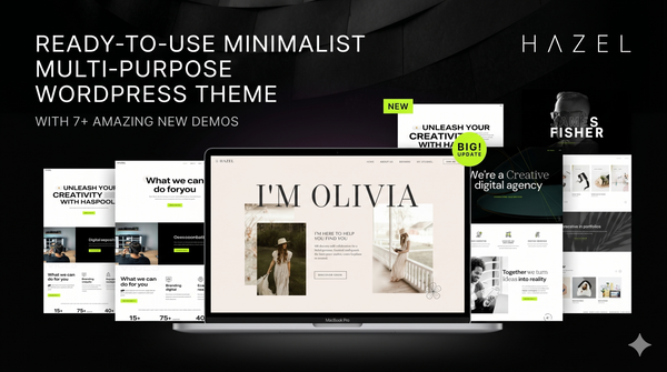Ready-to-Use Minimalist Multi-Purpose WordPress Theme
