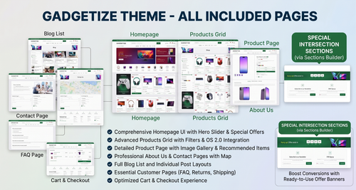 Computer Gadgets & Accessories Shopify Theme
