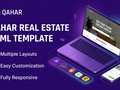 Qaher: Mobile-Optimized Real Estate Landing Page