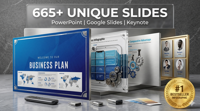 Clean & Professional Business Plan PowerPoint Presentation mobile preview