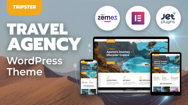 Tripster - Responsive Travel Agency & Tour Booking WordPress Theme