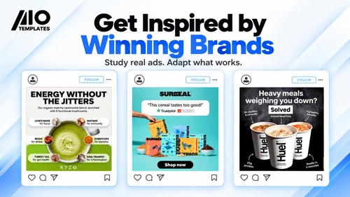 250+ Winning Static Ads Templates