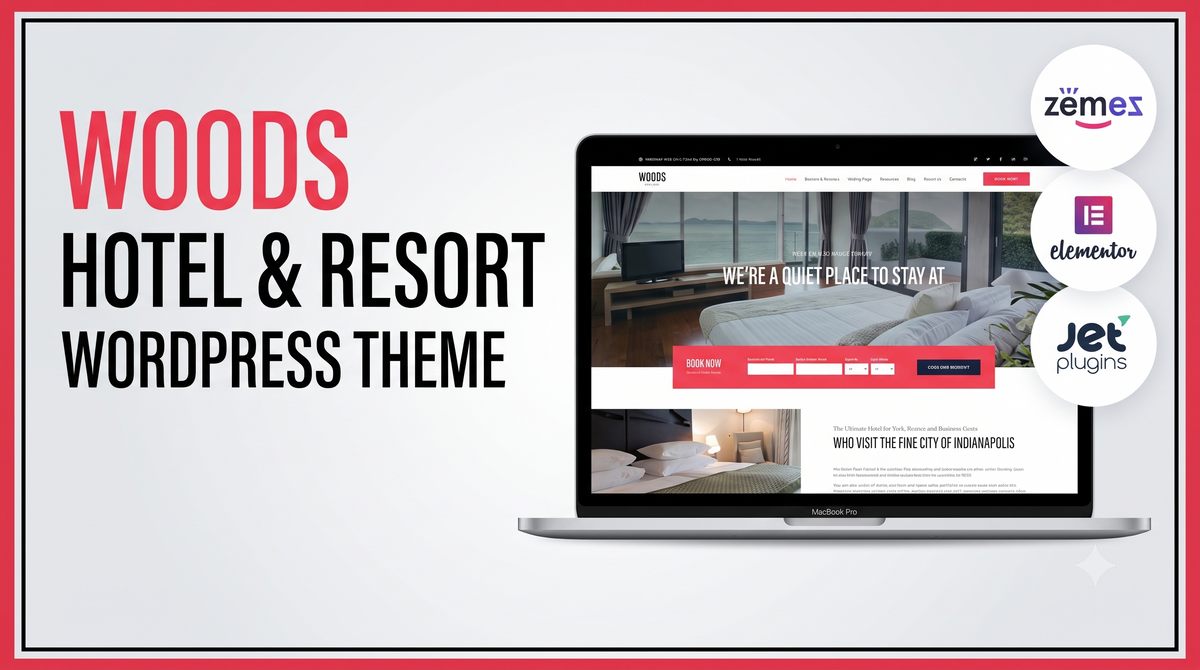 Woods - Responsive Hotel & Resort WordPress Theme