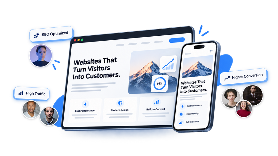 Professional All-in-One Website Design Service