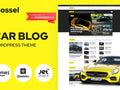Glossel - Car Blog WordPress Elementor Theme for Automotive Website