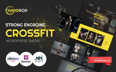 Hardrod - Fitness & Gym WordPress Theme for Bodybuilding Website