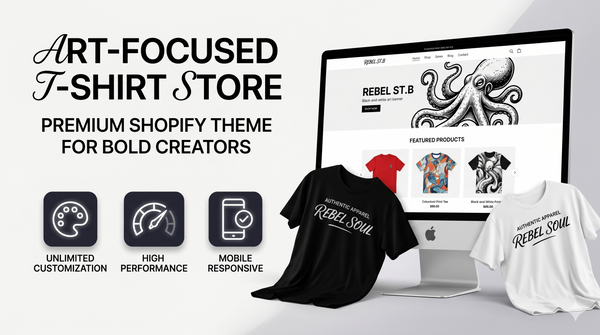 Premium High-Converting T-Shirt Shopify Theme