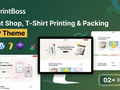 All-in-One WordPress Theme Built for T-Shirt Printing & Packaging Growth