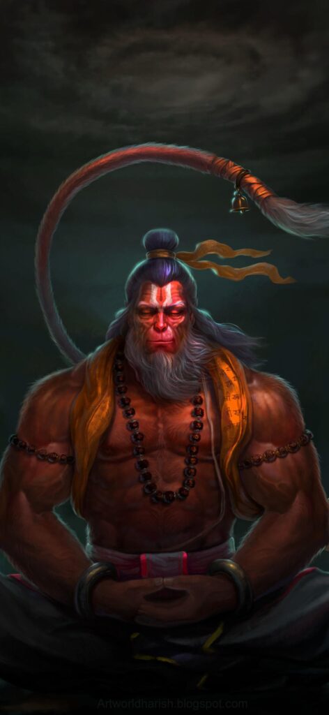 iPhone Hanuman Wallpaper