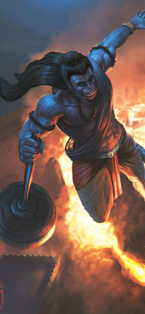 iPhone Hanuman Wallpaper