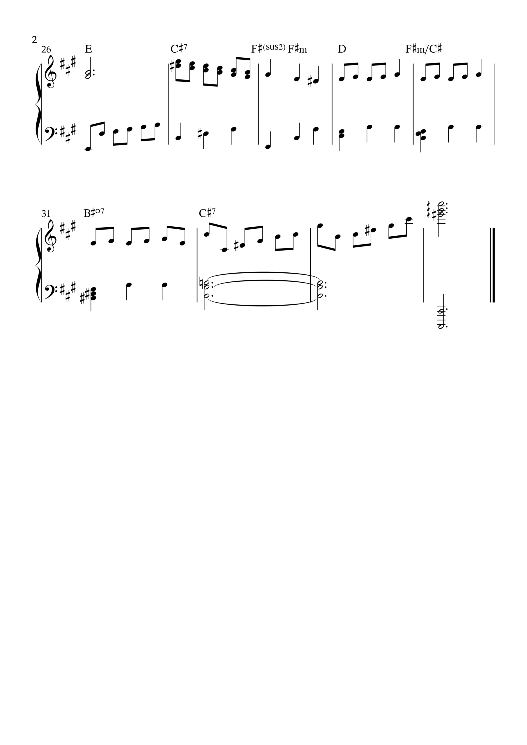 Mia And Sebastians Theme Piano Sheet Music